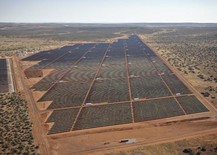 The Jasper Solar Power Project in South Africa. Image: PRNewsFoto / SolarReserve