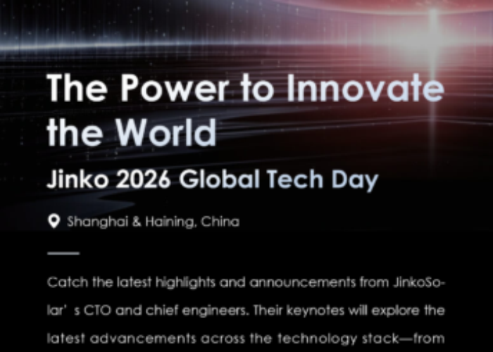 Jinko Global Tech Day