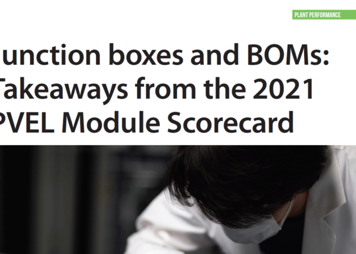 Junction boxes and BOMs