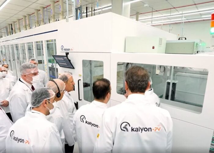 Kalyon PV commissions new 1.1GW TOPConPlus solar cell line in Turkey