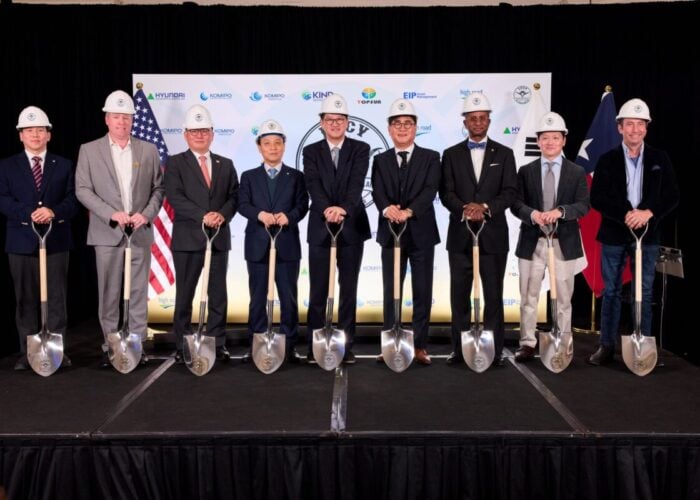 Ceremony to kickstart the construction start of a 350MW solar PV plant in Texas
