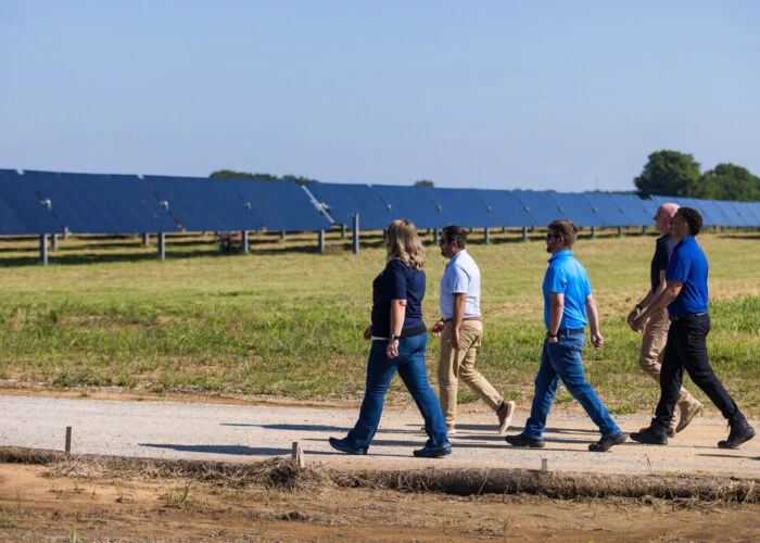 The company said its Oklahoma portfolio will total 725MW once the 200MW Twelvemile Solar III project reaches completion. Image: LRE via Business Wire.