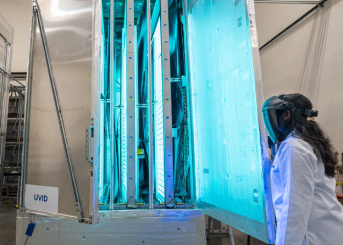 UVID testing at PVEL.