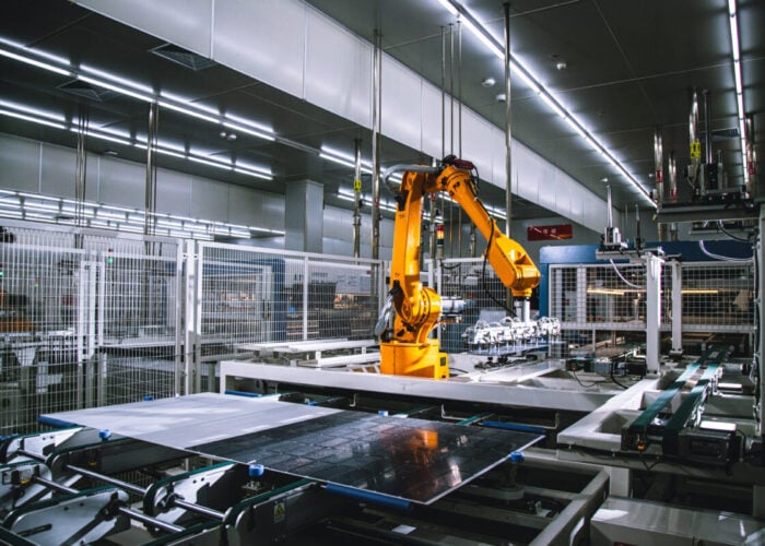 A Tongwei manufacturing facility.