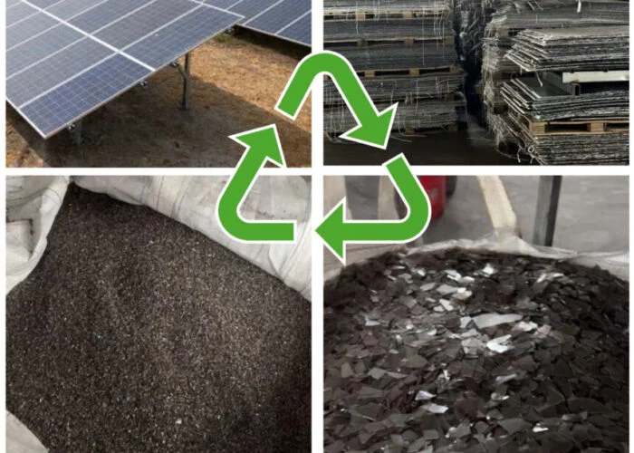 China’s well-established PV manufacturing supply chain provides favourable conditions for closed-loop recycling. Credit: Huan Li.