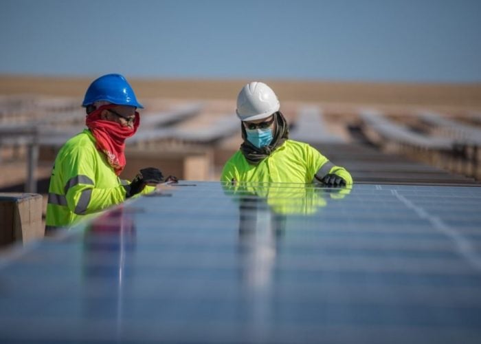 The solar developer expects to create 500 jobs over the next four years. Image: Lightsource BP.