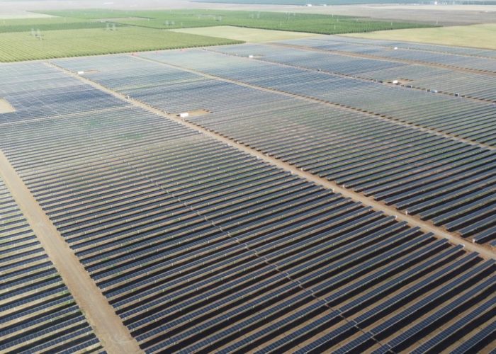 A 73MW solar plant in California. Image: Idemitsu Renewables.