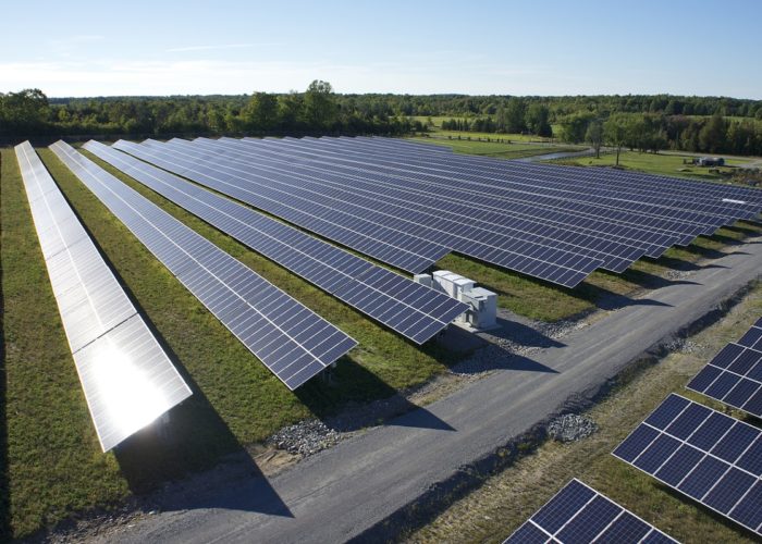 Invenergy’s 10MW Woodville solar project in Ontario, Canada. Image: Invenergy Renewables.