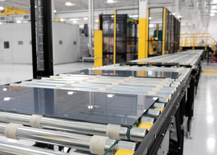 First Solar decision to focus on module production puts in a strong position going in to 2024. Credit: First Solar.