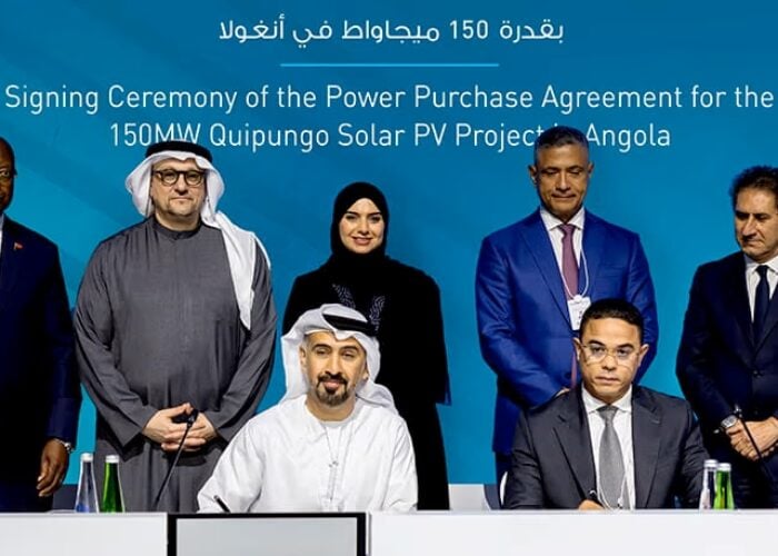 Masdar signs solar power purchase agreement in Angola