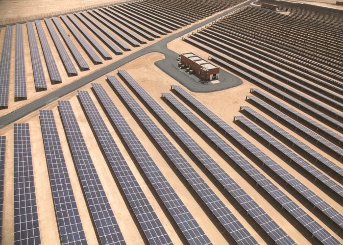 A PV project in Abu Dhabi from Masdar, which has been awarded almost 1GW of solar capacity in Uzbekistan’s tenders. Image: Masdar.