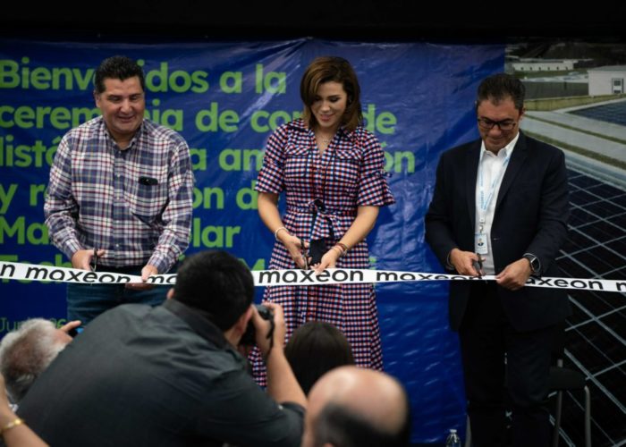 Maxeon Solar Technologies Holds Ribbon Cutting Ceremony for Expanded and Renovated Manufacturing Plant in Mexicali, Mexico. Image: Maxeon