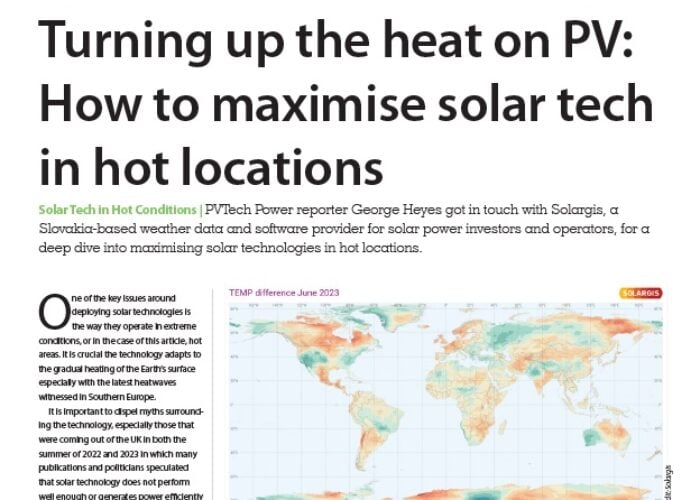 Maximising Solar Tech