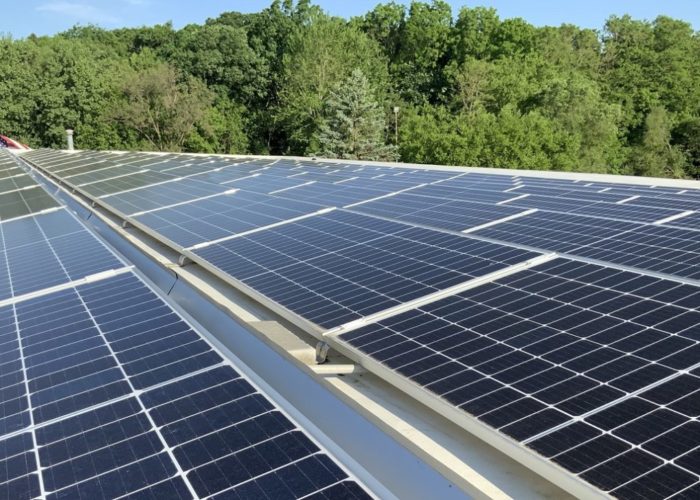 A solar array from New Energy Equity in Michigan. Image: New Energy Equity.