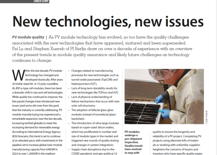 New technologies, new issues
