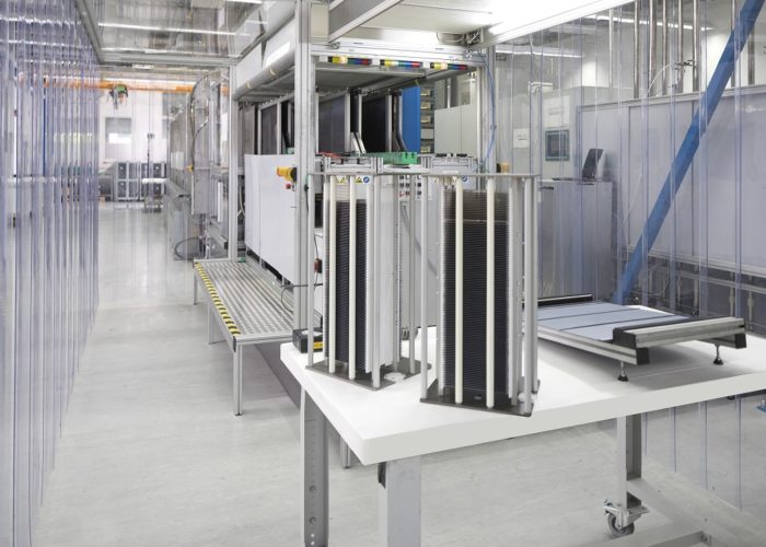 NexWafe currently operates a prototype line in Germany. Image: NexWafe.