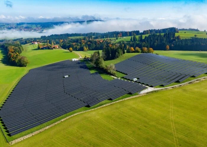 Fixed-tilt solar PV project in Germany by Zimmermann PV-Steel