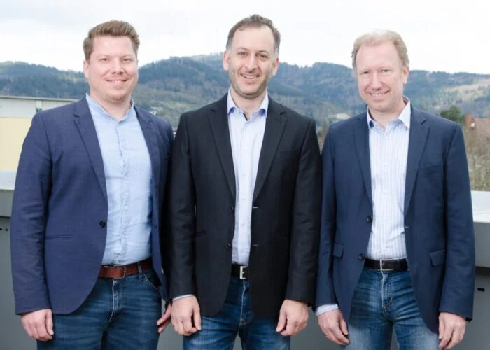 NEXUS GreenTech co-founders Dr Sebastian Nold, Dr Nico Wöhrle and Dr Jochen Rentsch (left to right).