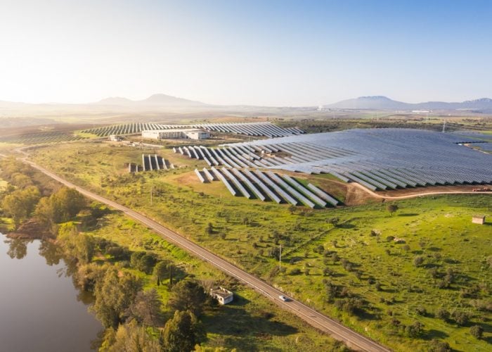 A 50MW solar PV plant in Spain. Image: Opdenergy.