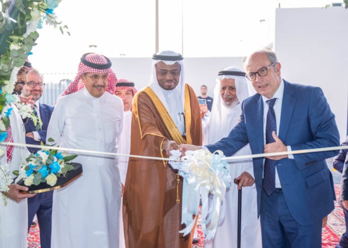 PVH inaugurated their 8GW solar tracker factory in Jeddah, Saudi Arabia.  Image: PV Hardware