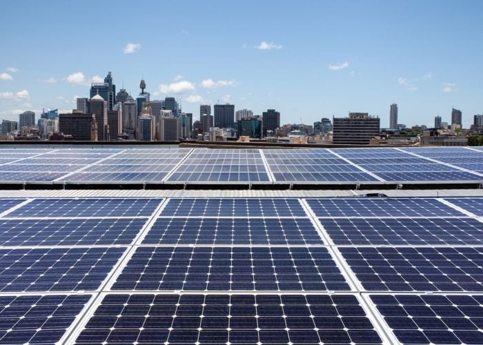 A rooftop solar system in Sydney. Image: Photon Energy.