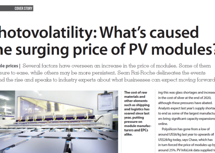 Photovolatility-What’s caused the surging price of PV modules