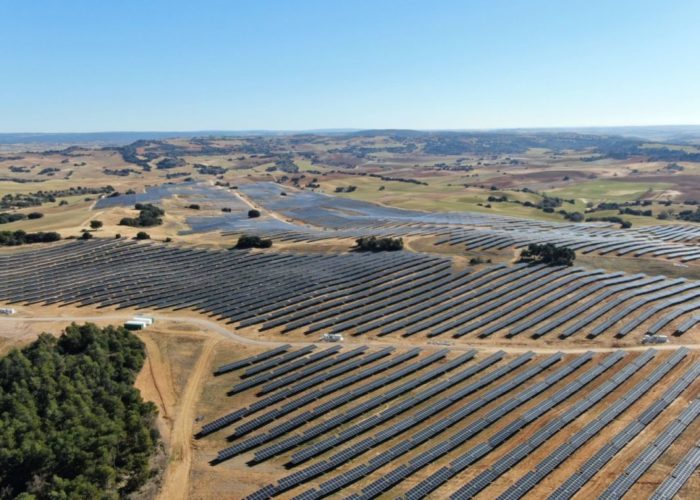 Solar plant in Escuderos, Spain. Image: Grenergy.