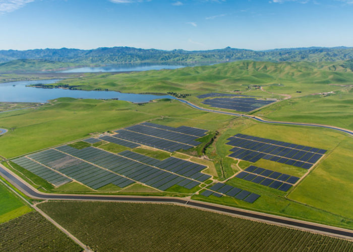 An operational solar project in California. Image: Arevon Energy.