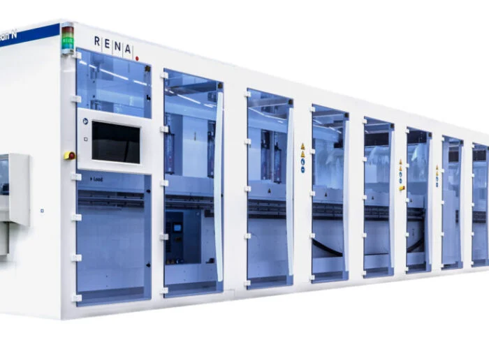 Solar PV production equipment from RENA Technologies.