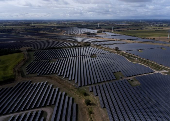 Solar PV project from European Energy. Image: European Energy.