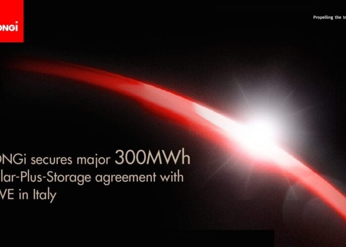 RWE's solar-plus-storage deal with RWE in Italy.
