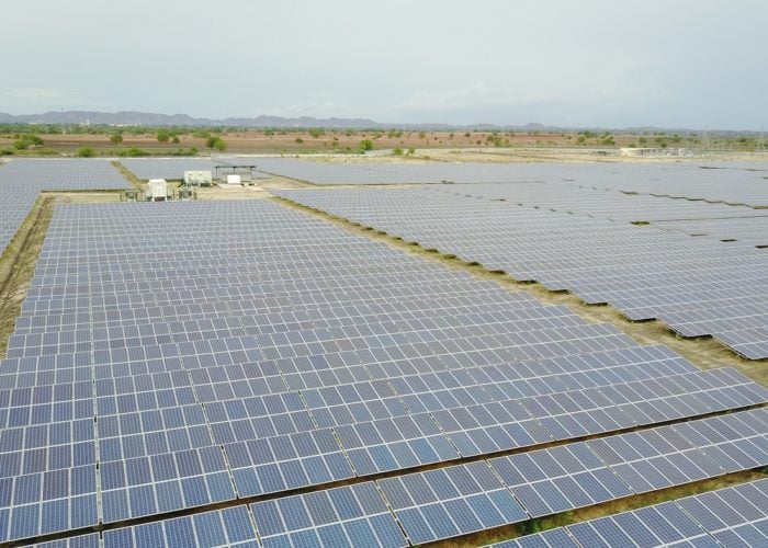 ReNew Power’s 39MW Adoni solar project in Andhra Pradesh. Image: ReNew Power.
