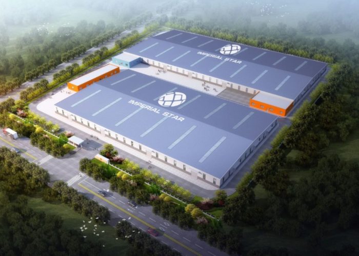 Rendering of a 4GW silicon wafer plant in Laos.