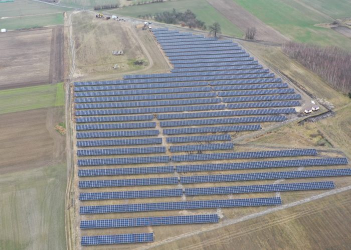 An operational solar plant from ReneSola in Poland. Image: ReneSola Power.