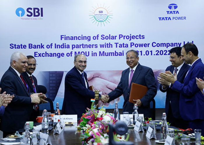 SBI Tata solar financing initiative