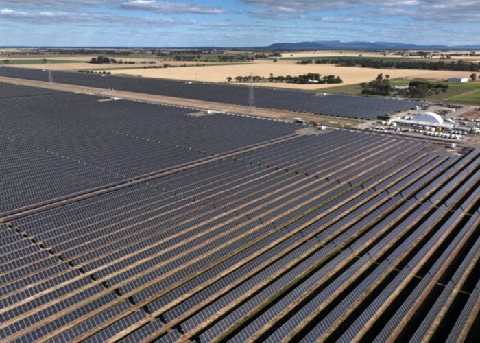 A solar project in Victoria, Australia.