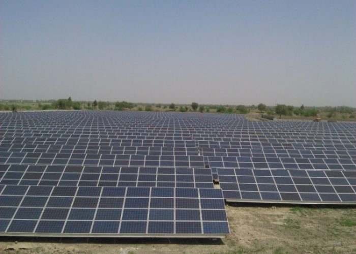 Solar panels in India. Credit: Solar Energy Corporation of India