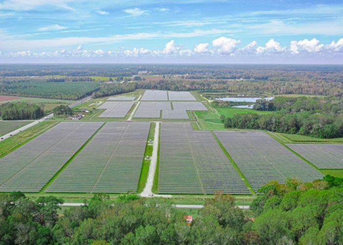 A solar PV project in the US state of Virginia. Image: Savion.