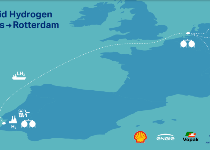 Shell Engie green hydrogen SinesH2 -- Vopak