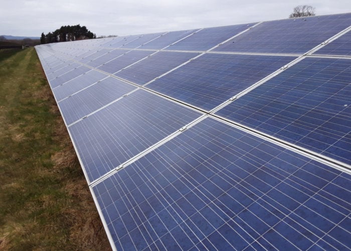 UK solar panels.