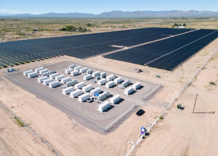 Hybrid PPAs are an emerging solution to the challenge of maximising the commercial value of co-located solar and storage. Image: Business Wire.