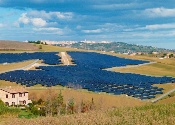 An operational solar project in Italy from juwi. Image: juwi.
