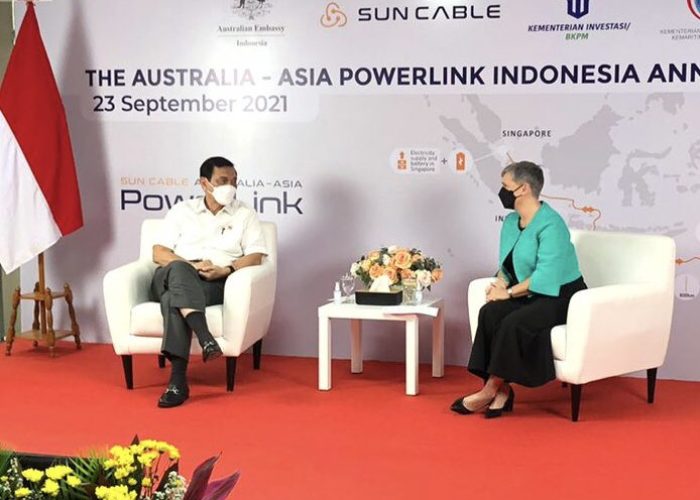 Sun Cable signing ceremony Indonesia