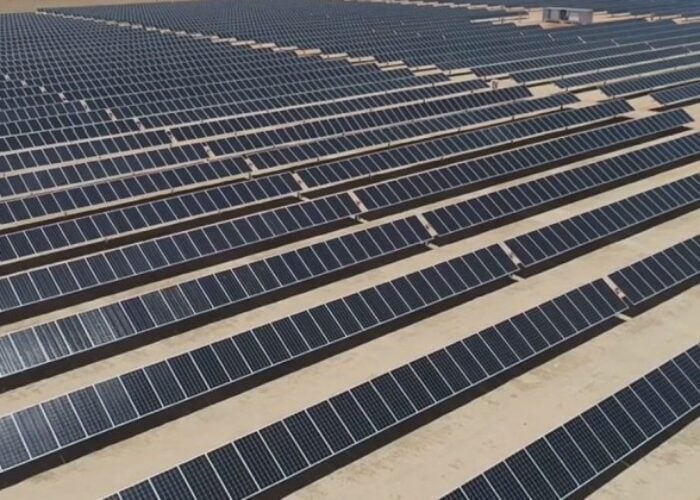 Close view of Sun Energy's 132MW solar PV plant in Western Australia, Australia