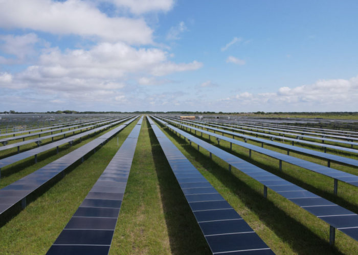 Tres Bahias solar project from Swift Current Energy in Southeast Texas with a 266MW capacity. Image: Swift Current Energy.