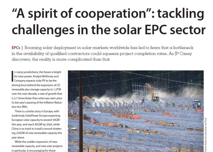 System Integration - challenges in the solar EPC sector