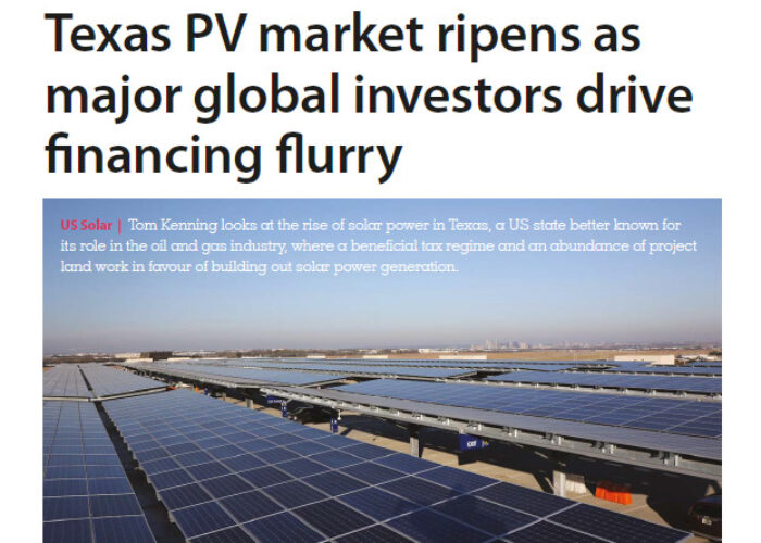Texas Solar Projects Financing