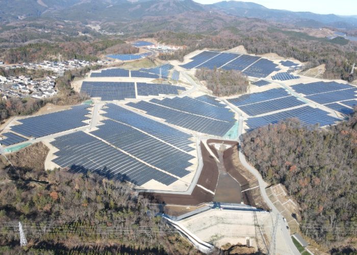 The 35MWp Isohara solar farm in Japan. Image: BayWa r.e.