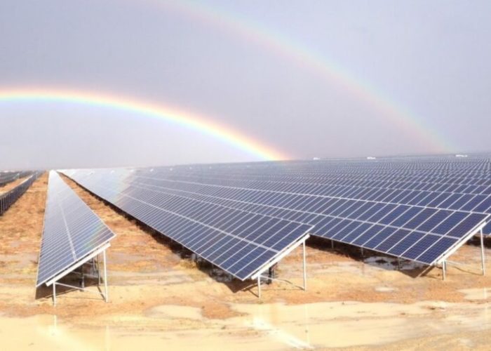 The 75MW Kalkbult PV plant in South Africa's Northern Cape province. Image: Scatec.