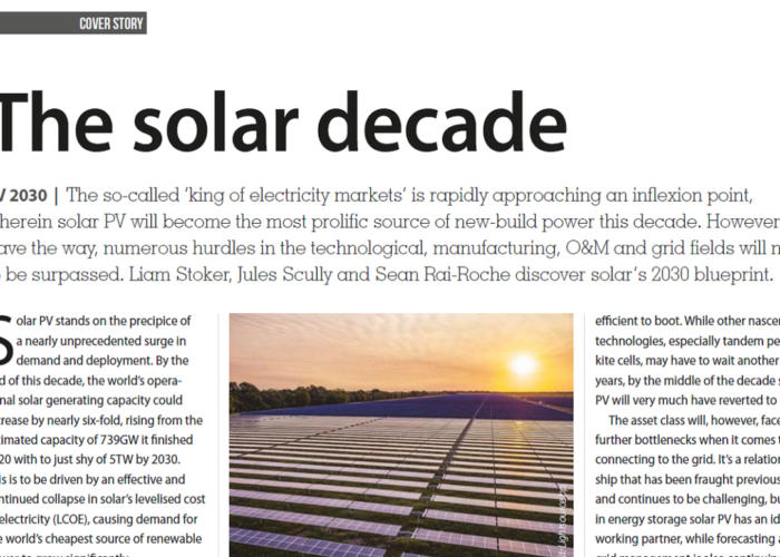 The solar decade